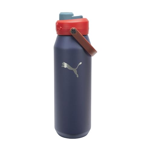 Image of PUMA unisex-adult 32oz Insulated Stainless Steel Water Bottle With Carry Handle