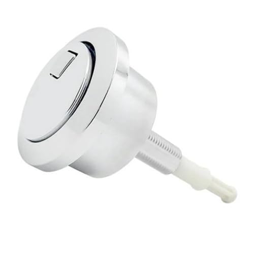 EEASSA Toilet Flush Valves 80X45mm Rectangle Toilet Dual Push Button Flush,Toilet Water Tank ABS Plastic Push Buttons,Toilet Water Tank Parts,J17335 Toilet Tank Button