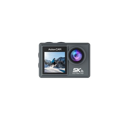 Yunseity M40TRW Cámara 5K WiFi 2 Pantallas