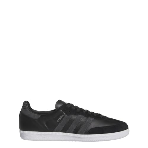 adidas Samba ADV Shoes - Core Black/Carbon/Silver Metallic - 9.0