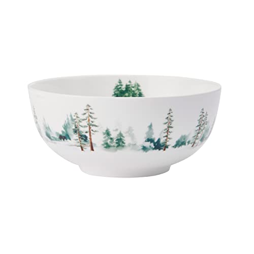 Mikasa BB-OMDS-YUIU-SIAM1175 Watercolor Forest Chip Resistant 16 Piece Dinnerware Set thumb #3