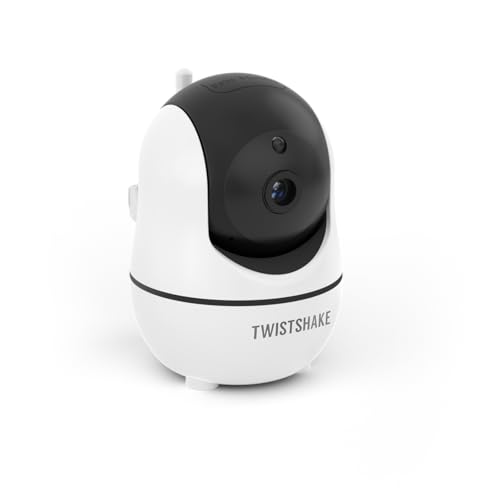 Twistshake Cámara para Vigilabebés | Solo se Puede Utilizar con el Monitor para Bebés Twistshake | Las Cámaras de Vigilancia para Interiores se Pueden Utilizar como Monitores para Bebés