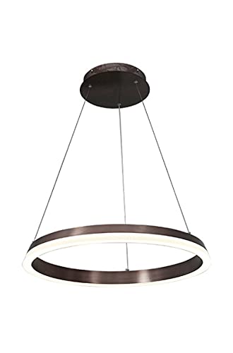 Lustre LED moderne à intensité variable pour corriger l'éclairage agressif du salon