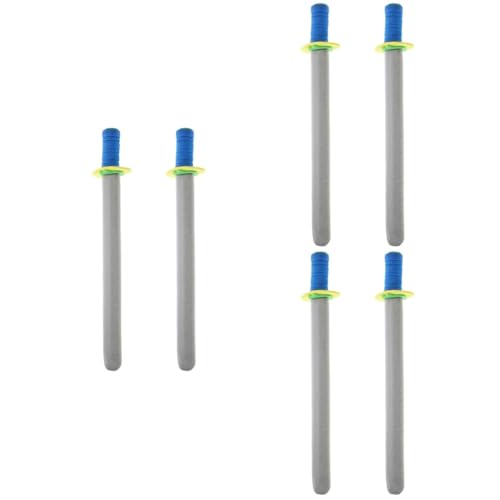 Abaodam 3sets 2pcs Foam Sword Plaything Safe Training Sword for Fencing Performance Cosplay Pirate Parties Stage Props Rounded Edges for 2pcs*3
