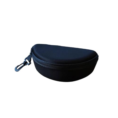 Étui à lunettes LAPADULA avec fermeture éclair épaisse et coque rigide