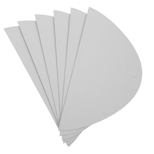 LALAFINA 100個入りニット帽用カー製帽托インナーライナー 柔軟な形状保持機能付き帽子用補助具 収納省スペース設計で型崩れ防止 大人用ユニ