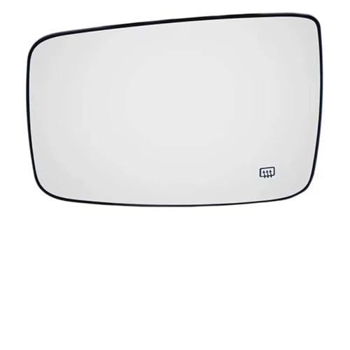 Verre de rétroviseur droit thermique avec connexions électriques pour Ram