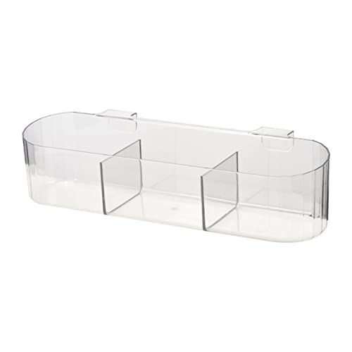 Frdun Bote organizador de cocina de montaje en pared, caja de almacenamiento dividida resistente y duradera para almacenar cebolla, jengibre, ajo