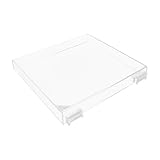 Toyvian Removable Hinged Acrylic Turntable Dust Cover Compatible with Audio-technica At-lp60x Vinyl Record