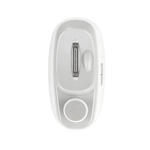 Coupe-ongles électriques – Polisseur léger rechargeable de 8,5 x 6,8 x 3,3 cm, verrouillage de sécurité avec lumière LED | pour ongles électriques sans fil pour adultes, personnes âgées