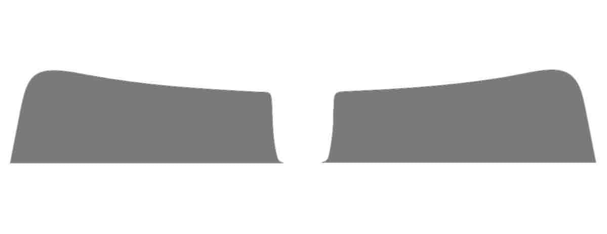 The Tint Effect Precut Window Tint Kit Compatible with GMC Sierra 2500 Regular Cab (2020-2026) 4th Generation (Includes: Front Windshield Visor precut in 45%) Automotive Film