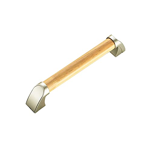 Wooden Grab Bar Safety Support Handrail Rails Stairs and Corridor Stairs Waterproof Anti-slip for Bath and Showers for Disabled and Elderly (size:34cm/13.39inch)