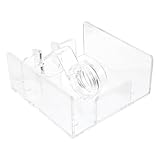 iplusmile Servilletero Vertical de Acrílico Transparente Porta Servilletas para Cocina y Eventos