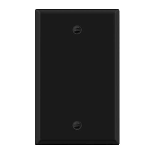 ENERLITES Blank Device Metal Wall Plate, Corrosion Resistant, Standard Size 1-Gang 4.50' x...