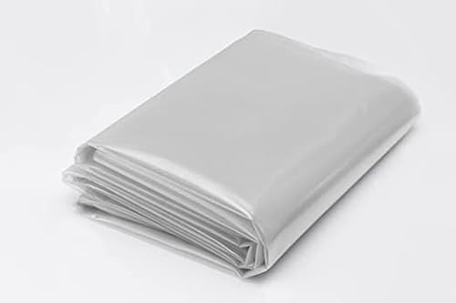 Provarm Pellicola per serra 6-8-10 m di larghezza | Pellicola da giardino altamente trasparente e resistente agli strappi per coperture all'aperto | Telo protettivo resistente alle intemperie e