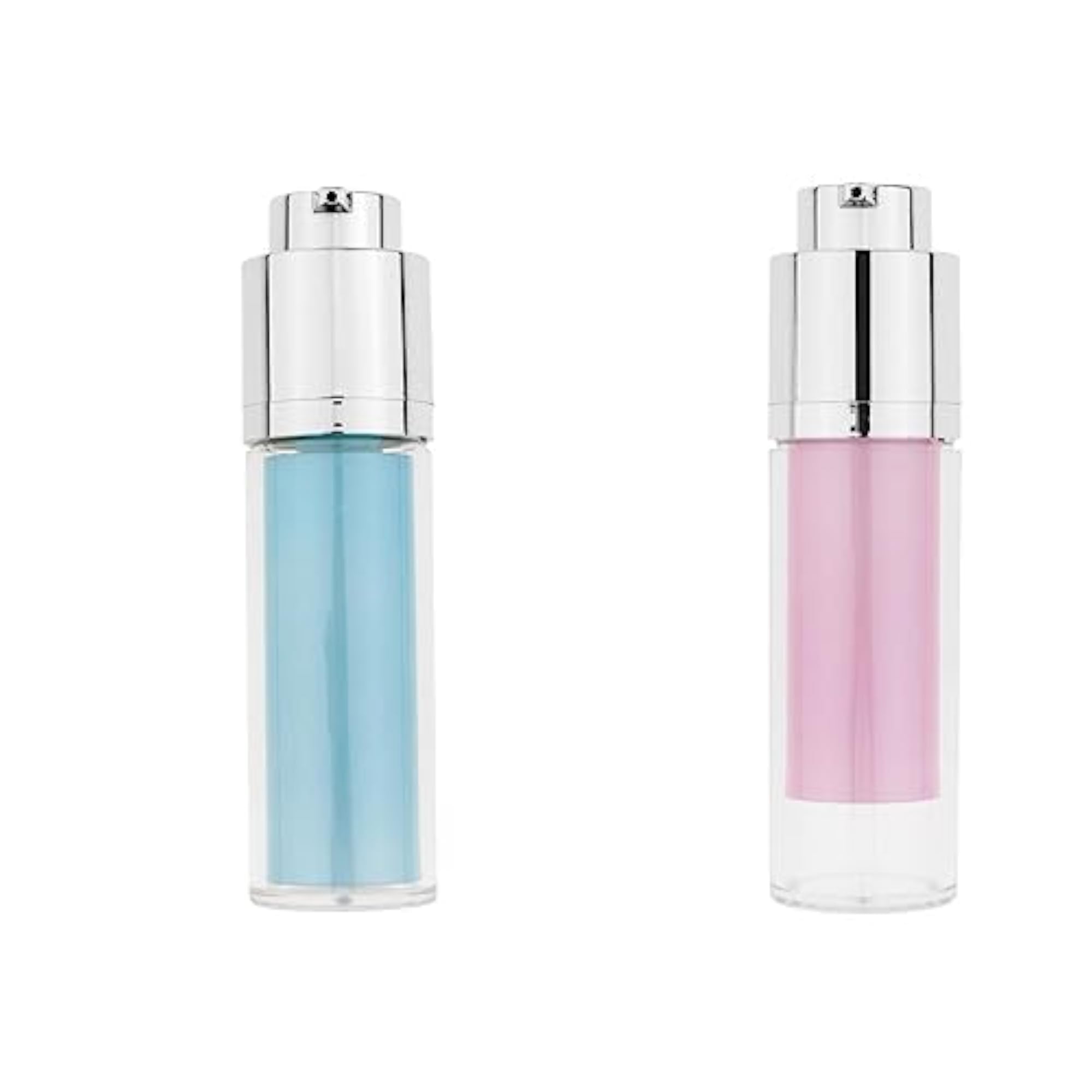 4xVacuum Pump Press Spray Bottle Makeup Liquid Lotions Container