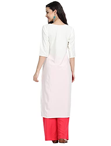 Image of Women's Crepe Regular Kurta