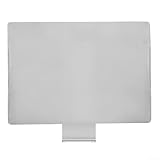 Feeshoppher Weicher Spandex-Monitor-Staubschutz mit Nylon-Saum, elastisches Band, schützt vor Staub, Schmutz und Kratzern, passend für 61 cm (24 Zoll) Bildschirm, grau, für Büro oder Zuhause