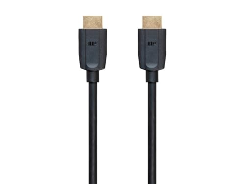 Image of Monoprice Ultra 8K Premium High Speed HDMI Cable - 8 Feet - Black | 48Gbps, 8K@60Hz, Dynamic HDR, eARC - DynamicView Series, 1 Count (Pack of 1)