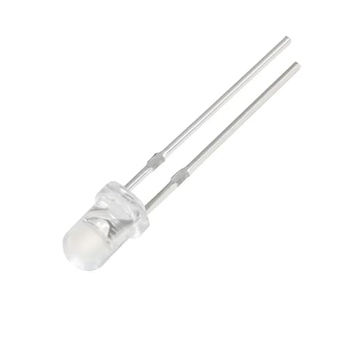 Kit componentes electrónicos emisores de luz LED de 3 mm para proyectos escolares 2