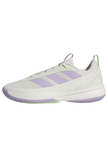 adidas Unisex Front Court Shoes, Ivory/Powder Plum/semi Green Spark, 41 1/3 EU – Ansicht 1