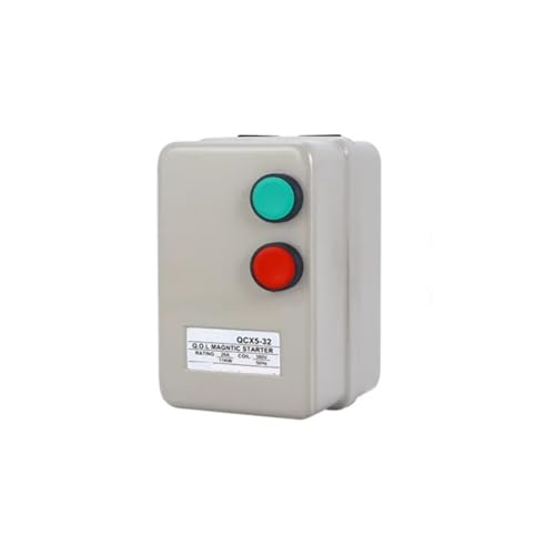 Contactor AC de bobina 220V/380V para motor trifásico 11KW 15 HP con arrancador magnético 3 fases 26A QCX5-32/11KW miniatura 1