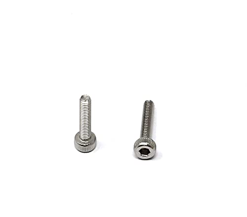 Image of iexcell 100 Pcs M2 x 10mm Thread Pitch 0.4 mm Stainless Steel 304 Hex Socket Head Cap Screws Bolts Kit