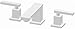 Newport Brass 2560 Skylar Widespread Bathroom Faucet, White