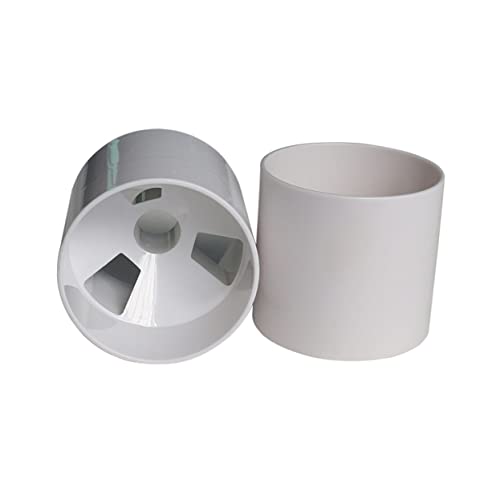 BCOATH Indoor Golf Putting Green Accessory 2 Pcs Plastic Green Cup Hole Cup for Practice Flag Support