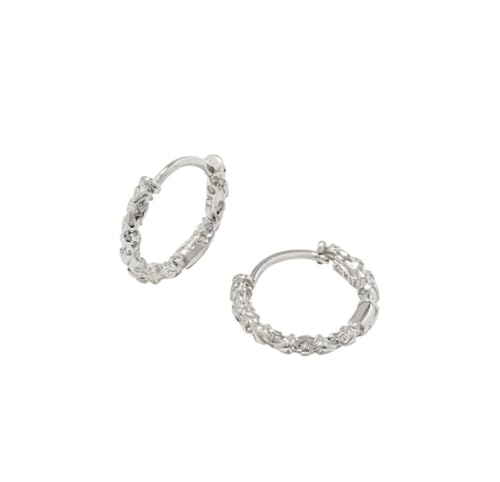 Kendra Scott Women's Maeve Huggie Earrings in Silver2