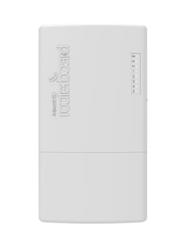 Image of MikroTik PowerBox Pro Router, 5 Gigabit Ethernet Ports with PoE Output on 4 Ports and 1 SFP Port (RB960PGS-PB)