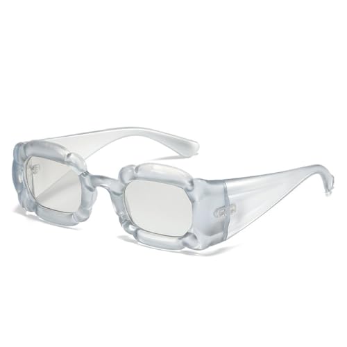 Lunettes de soleil carrées mode femmes hommes nuances UV400 de couleur bonbon