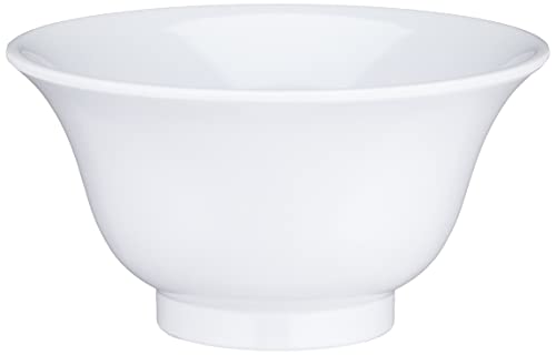 Nagao No.20 Unbreakable White Tableware, Teacup, Feather Warp, 6.1 fl oz (180 ml), Made in Japan