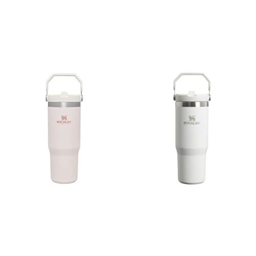 Stanley IceFlow Flip Straw Botella Agua con Pajita 0.89L - Conserva el Frío 12 Horas - Antifugas & IceFlow Flip Straw Botella Agua con Pajita 0.89L - Conserva el Frío 12 Horas - Antifugas