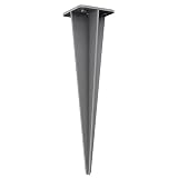 SONGMICS Estaca de Tierra de Toldo Lateral, Gris GSA001