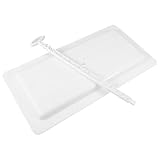 Cabilock Hocktoilettendeckel Aus Robustem Abs Kunststoff Rutschfester Leichter Toilettendeckel Für Öffentliche Hocktoiletten Geruchsabschirmend Passgenau