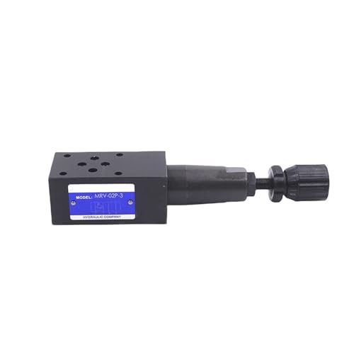 Soupapes de décharge MRV-02P pour circuit hydraulique stable