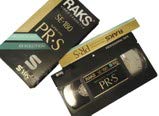 Raks E180SVHS, Video Casete VHS E180 S-VHS