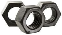 M10-1.50 Finished Hex Nut, Steel Metric Class 10, Plain Finish (Quantity: 100)