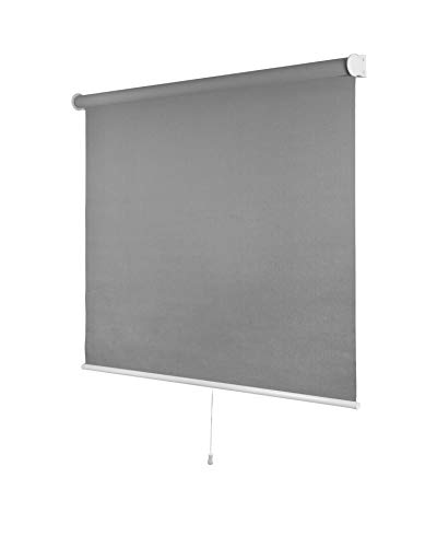 Chicology Roller Window Shades , Window Blinds , Window Shades For Home , Roller Shades , Window Treatments , Window Blinds Cordless , Door Blinds , Urban Grey (Light Filtering), 33"W X 72"H #TOP5