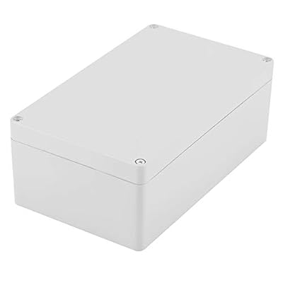 Caja Estanca Exterior, Caja Electrica Exterior, Cajas Electricas de Superficie, Carcasa de Proyecto EléCtrico de ABS IP65, Carcasa de Cableado para Electricidad Interior y Exterior(200x120x75mm)