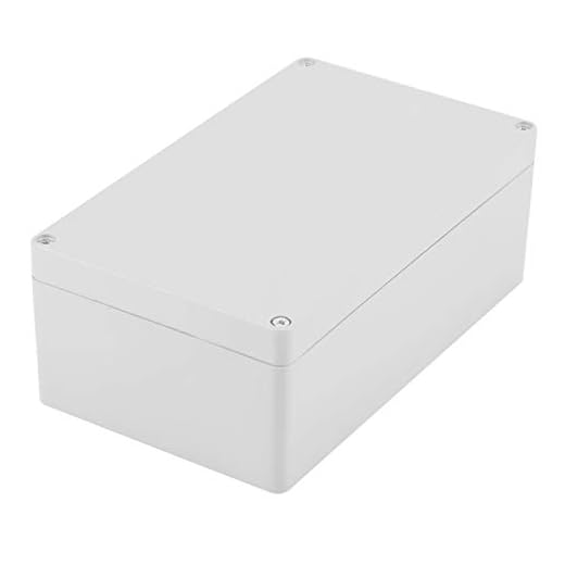 Akozon Caja de Conexiones IP65 Impermeable BS Electrical Project Caja de Instrumentos(200 * 120 * 75mm)