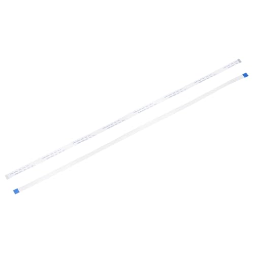 uxcell 20pcs Câble FFC flexible 16 broches 0.5mm 300mm