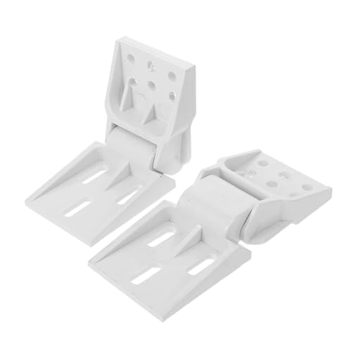 LALAFINA 2 piezas Bisagras de Puerta de Refrigerador de para Frigorífico Instalación con Tornillos Incluidos para Reparación y Actualización de Pequeños Frigoríficos