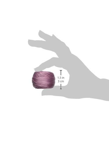Hilo perla DMC algodón 87 yd medio mauve antiguo miniatura 3