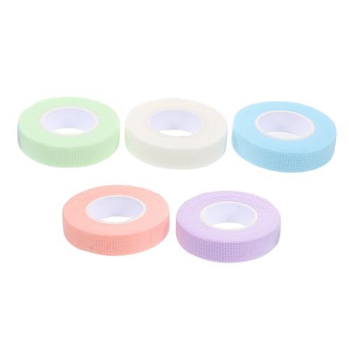 Baluue Professional Eyelash Extension Tape 5pcs Non-slip Breathable Sensitive Easy Application Removal