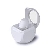 Bluetooth ヘッドセット 片耳 ワイヤレス イヤホン Bluetooth 5.4 Hi-Fi音の質増強 ブルートゥースヘッドセット 通話 マイク内蔵 ハンズフリー通話 超軽量 自動ペアリング iPhone/Android/Tablet/Laptop対応 対応 (ホワイト)