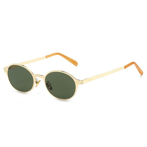 Protection UV400 totale avec les lunettes de soleil vintage ovales punk