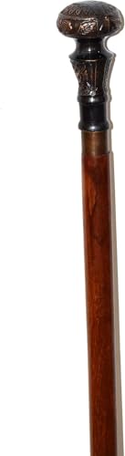 Brass Black Antique Flower Wooden Stick Two fold Brown Stick Beautiful Gift miniatura 3