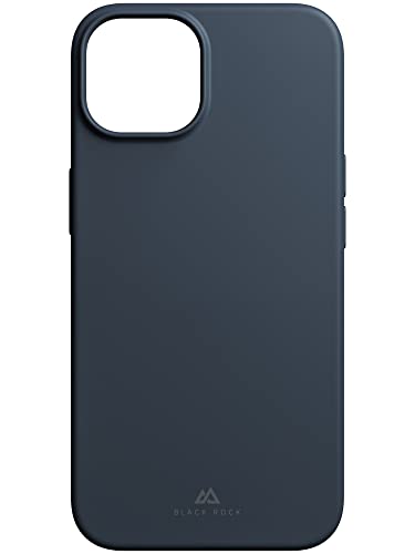 Black Rock - Mörkblå silikonfodral för iPhone 14, tunt och halkfritt